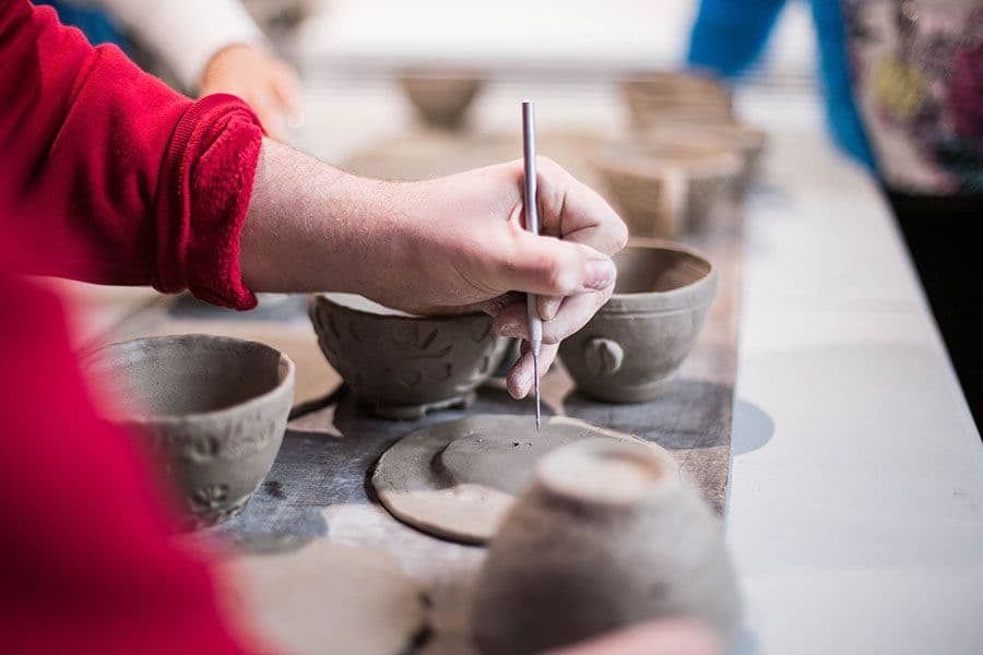 Visita a la alfarería